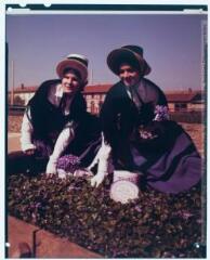 [Costume régional toulousain : au beau pays de la violette]. - Toulouse : maison Labouche frères, [après 1950]. - Photographie