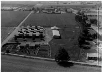 Ramonville-Saint-Agne : complexe d'enseignement agricole : champs expérimentaux / Jean Quéguiner photogr. - Juillet 1976. - 3 photographies