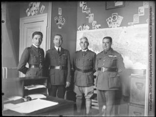 Etat-major de l'armée des Pyrénées. - octobre 1939.