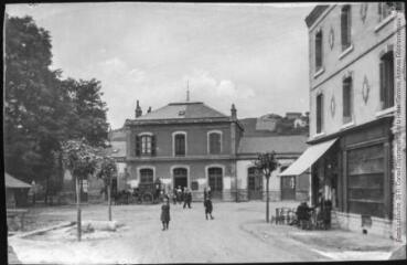L'Aveyron. 349. Decazeville : la gare. - Toulouse : phototypie Labouche frères, [entre 1918 et 1937]. - Carte postale