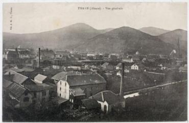 Thann (Alsace) : vue générale. - Thann : Editeur J.M.B, [vers 1917]. - Carte postale