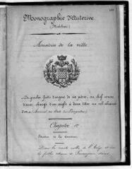 Auterive, section de la Madeleine, monographie communale par Mayrac, Léopold., 1886.- 115 p. : ill. noir et blanc ; 30 cm.
