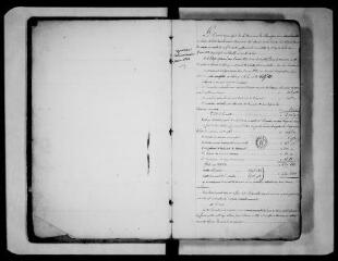 Commune de Bonrepos-sur-Aussonnelle. 1 D 3 : registre des délibérations du conseil municipal, 1837, 10 mai-1863, 10 mai