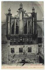Les Hautes-Pyrénées. 177. Environs d'Argelès-Gazost : Saint-Savin : vieil orgue (XIVe siècle). - Toulouse : phototypie Labouche frères, [entre 1905 et 1918]. - 2 cartes postales