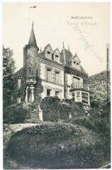 Houlgate : villa d'Aulan. - [s.l.] : [s.n.], tampon de la poste du 11 août 1910. - Carte postale