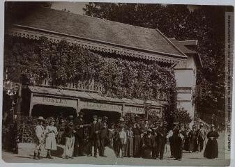 Les Hautes-Pyrénées. 90. Capvern-les-Bains : les postes et télégraphes. - Toulouse : phototypie Labouche frères, [entre 1905 et 1918]. - Carte postale