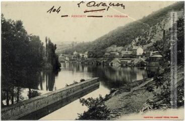 L'Aveyron. 104. Penchot [Boisse-Penchot] : vue générale. - Toulouse : phototypie Labouche frères, [entre 1905 et 1925]. - Carte postale