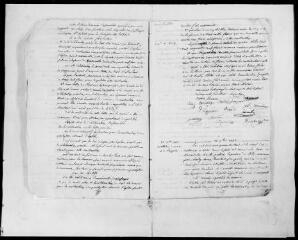 Commune de Mascarville. 1 D 2 : registre des délibérations du conseil municipal, 1843, 2 juillet-1871, 21 mai