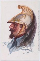 Nos Poilus n° 3. En Argonne / dessiné par Emile Dupuis. - Paris : Color, [entre 1914 et 1918]. - Carte postale