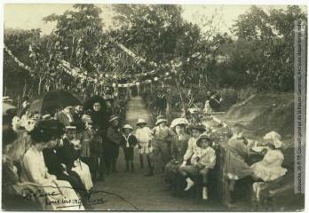 Le coin de terre toulousain. La fête des jardins ouvriers : 27 juin 1909. - Toulouse : maison Labouche frères, [1909]. - Photographie