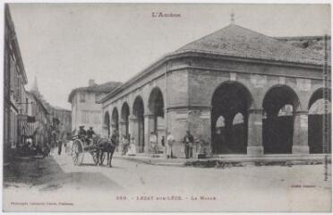 L'Ariège. 269. Lézat-sur-Lèze : la halle / cliché Jeansou [photographie Henri Jansou (1874-1966)]. - Toulouse : phototypie Labouche frères, [entre 1900 et 1904]. - Carte postale