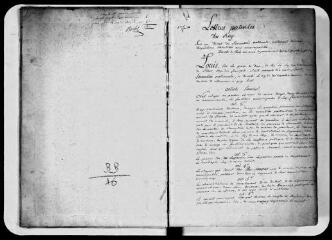 Grenade. BB 16 Délibérations consulaires ; Décrets et lettres patentes, 1790, 7 février - 17 juin