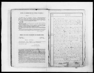 Commune de Pradère-les-Bourguets.1 D 3 : registre des délibérations du conseil municipal, 1855, 27 septembre-1872, 11 août
