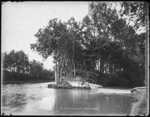 1457. Déversoir de Naurouse [sic] : biez [sic] de partage [Naurouze] [bief]. - Toulouse : édition Labouche frères, [entre 1900 et 1920]. - Photographie