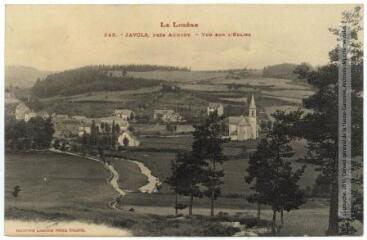 La Lozère. 543. Javols, près Aumont : vue sur l'église. - Toulouse : phototypie Labouche frères, [entre 1905 et 1925]. - Carte postale