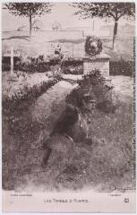 11. Les tombes d'Alsace / dessiné par L. Sabattier, d'après l'Illustration. - Paris : [Armand Noyer], marque AN, [entre 1914 et 1918]. - Carte postale