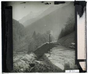 Jouéou, la Pique, dégâts de l'inondation d'octobre 1937. - 11 novembre 1937.