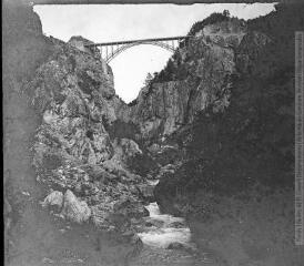 Le pont Baldi et la Cerveyrette. 3 août 1905.