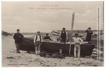 La Côte basque. 1368. Guéthary : pêcheurs de langoustes. - Toulouse : phototypie Labouche frères, [entre 1905 et 1937]. - Carte postale