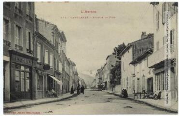 L'Ariège. 671. Lavelanet : avenue de Foix. - Toulouse : phototypie Labouche frères, [entre 1905 et 1937]. - Carte postale