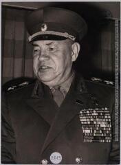 Mort du général soviétique Zakharov / photographie Keystone, Paris. - 10 février 1972. - Photographie
