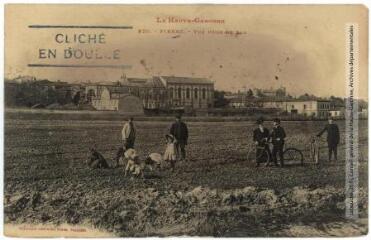 La Haute-Garonne. 520. Pibrac : vue prise du sud. - Toulouse : phototypie Labouche frères, marque LF au verso, [1911]. - Carte postale