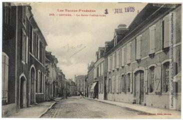 Les Basses-Pyrénées. 349. Orthez : la sous-préfecture. - Toulouse : phototypie Labouche frères, [entre 1905 et 1918], tampon d'édition du 1er juillet 1918. - Carte postale