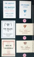 Vins : Camille Augé (Port-Vendres) ; P. Roux (Cugnaux) ; A. Errard (Sainte-Livrade), 1948.