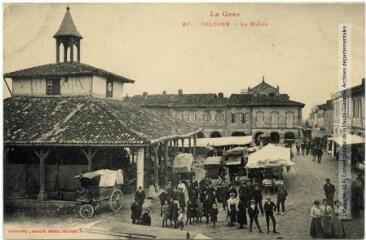 Le Gers. 63. Cologne : la halle. - Toulouse : phototypie Labouche frères, [entre 1905 et 1925]. - Carte postale