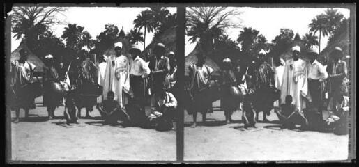 117. Cercle de Kindia. La rentrée à Friguiagbé aux sons des balafos avec Mr Bloch, Chillon. - 21 janvier 1923