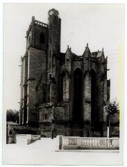 Capestang (Hérault) : église collégiale Saint-Etienne / J.-E. Auclair photogr. - [entre 1920 et 1950]. - Photographie