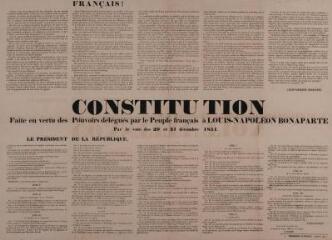 Texte de la nouvelle constitution