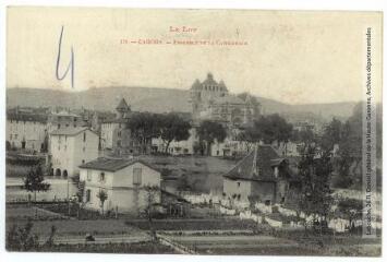 Le Lot. 179. Cahors : ensemble de la cathédrale. - Toulouse : phototypie Labouche frères, [entre 1905 et 1925]. - Carte postale