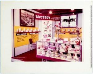 Stand Brusson Jeune au salon international de l’alimentation à Paris en 1964 / Photo Jean Van Leynseele – Paris.