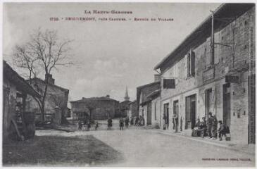 La Haute-Garonne. 1738. Brignemont, près Cadours : entrée du village. - Toulouse : phototypie Labouche frères, marque LF au verso, [entre 1909 et 1925]. - Carte postale