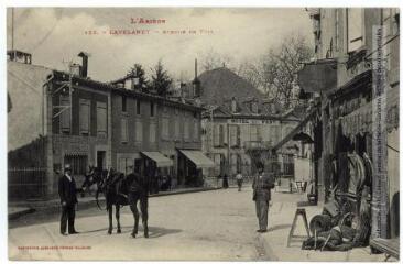 L'Ariège. 153. Lavelanet : avenue de Foix. - Toulouse : phototypie Labouche frères, [entre 1905 et 1937]. - Carte postale