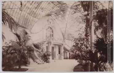 Basses-Pyrénées. 34. Pau : le palmarium, le théâtre / photographie Amédée Trantoul (1837-1910). - Toulouse : maison Labouche frères, [entre 1900 et 1910]. - Photographie