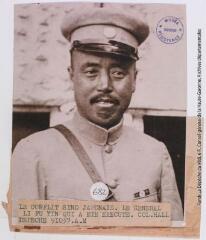 [Shanghai]. Le conflit sino japonais : le général Li Fu Yin qui a été exécuté / photographie The New York Times (Wide World Photos), Paris. - 6 octobre 1937. - Photographie