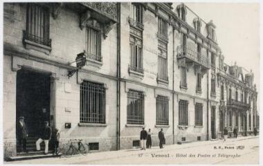 87. Vesoul : hôtel des postes et télégraphe. - Paris : [Berthaud frères], marque B.F, [entre 1914 et 1918] (Paris : imp. Catala frères). - Carte postale