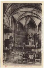 Paulhac : intérieur de l'église. - Toulouse : phototypie Labouche frères, éditeur Delcous, marque LF, [1936]. - Carte postale
