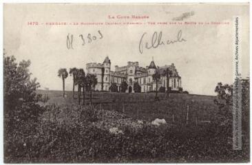 La Côte basque. 1476. Hendaye : le magnifique château d'Abbadia : vue prise sur la route de la Corniche. - Toulouse : phototypie Labouche frères, [entre 1905 et 1937]. - Carte postale