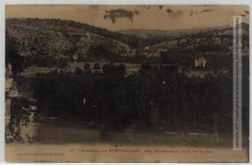 Le Lot. 87. Panorama de Montvallant [Montvalent], près Rocamadour, côté de Gluges. - Toulouse : phototypie Labouche frères, [entre 1905 et 1925]. - Carte postale