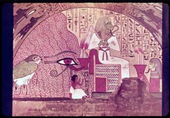 6341. Série de diapositives éditées concernant des oeuvres d'art d'Egypte, éditée par les Editions filmées d'art et d'histoire pour l'UNESCO.