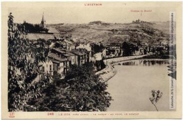L'Aveyron. 248. Le Gua, près Aubin : le bassin (au fond, le Montet). - Toulouse : phototypie Labouche frères, [entre 1918 et 1937]. - Carte postale