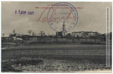 La Haute-Garonne. 1739. Brignemont, près Cadours : vue générale. - Toulouse : phototypie Labouche frères, marque LF au verso, [1917], tampon d'édition du 27 juin 1917. - Carte postale