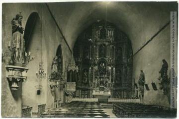 Le Roussillon. Laroque-des-Albères : intérieur de l'église / photographie Henri Jansou (1874-1966). - Toulouse : maison Labouche frères, [entre 1900 et 1920]. - Photographie