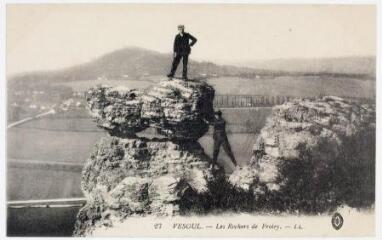 27. Vesoul : les rochers de Froley. - Paris : Lévy fils et cie, marque LL, [entre 1914 et 1918]. - Carte postale