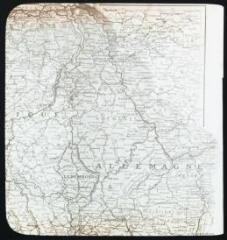 [Allemagne : carte géopolitique 1 (1870-1918)]. - [entre 1905 et 1925]. - Photographie