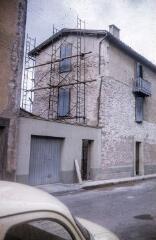 A 2792-2793. Foix (Ariège) : maison d'Henri Gaussen en rénovation (25 avenue du Général de Gaulle).