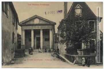 Les Basses-Pyrénées. 751. Salies-de-Béarn : l'église réformée. - Toulouse : phototypie Labouche frères, [entre 1905 et 1918], tampon d'édition du 19 décembre 1917. - Carte postale
